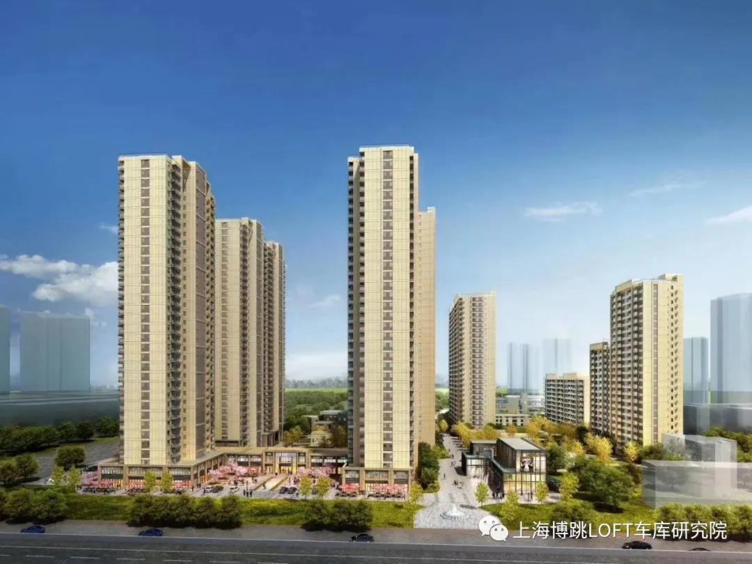 大足采用了LOFT车库武汉当代集团春风十里项目现已结构封顶！